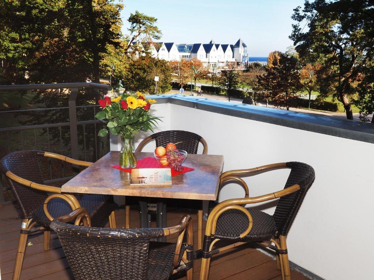 Kaiservillen Heringsdorf - Ferienwohnung Mit 2 Schlafzimmern Und Balkon D202 外观 照片